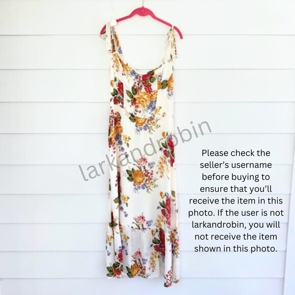 NEW Reformation Nikita Dress Bouquet 12 - Picture 9 of 17